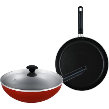 Prestige Classique 3 Pieces Cookware Set, Red (PR21060)