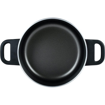 Prestige Covered Sauce Pot, 16 cm, Red (PR21541)