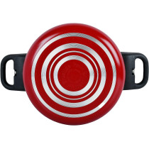 Prestige Covered Sauce Pot, 18 cm, Red (PR21542)