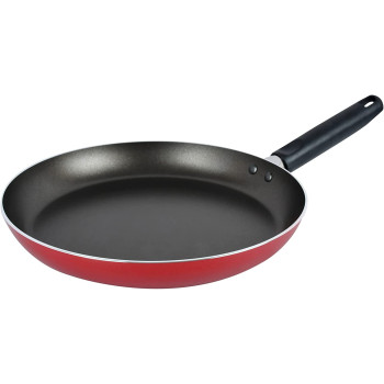 Prestige 7 Piece Non-Stick Cast Aluminium Cookware sets| Non Stick Aluminium | Casserole | Sauce Pan | Fry Pan - Red (PR21568)