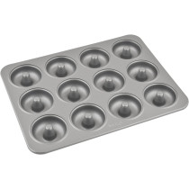 Prestige Mini Donut Pan, 12 Cup, Grey (PR28616)