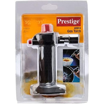 Prestige Gas Torch, Black Pr42203, Plastic Material (PR42203)