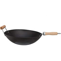 Prestige Nonstick Wok Pan, PR42251, Black, 35 cm (PR42251)