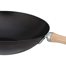 Prestige Nonstick Wok Pan, PR42251, Black, 35 cm (PR42251)