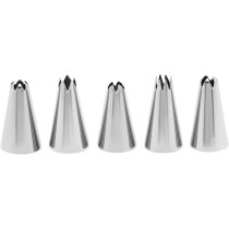 Prestige Pr42401 Icing Bag Set With 6 Nozzles, Silver, Plastic/Stainless Steel (PR42401)