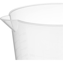Prestige Transparent Measuring Pot, 1 Ltr, White (PR42407)