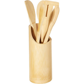 Prestige Bamboo Kitchen Tool, Set Of 5-Piece Pr42601, Brown (PR42601)