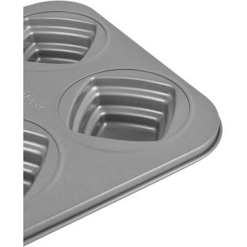 Prestige Non Stick Square Cakelette Pan, Grey (PR46640)