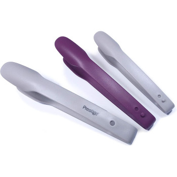 Prestige Food Tongs, 3 Pieces, Multicolour (PR48127)