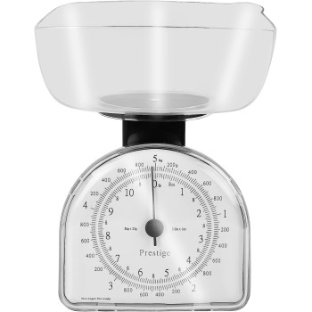 Prestige Kitchen Scale Chrome, 5 kg, White (PR50096)