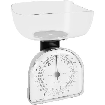 Prestige Kitchen Scale Chrome, 5 kg, White (PR50096)