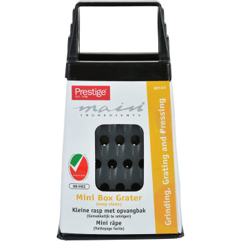 Prestige Mini Box Grater, Black (PR50153)