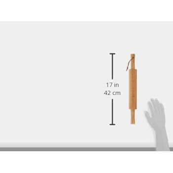 Prestige Wooden Rolling Pin, Brown (PR50185)