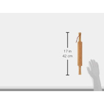 Prestige Wooden Rolling Pin, Brown (PR50185)