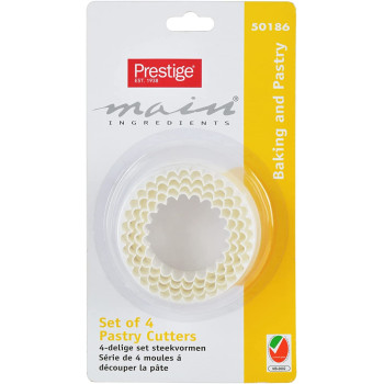 Prestige Pastry Cutters, White (PR50186)