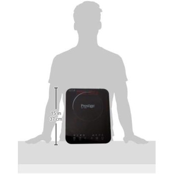 Prestige Smart Cook Induction Cooktop, 1800 Watts, Black (PR50352)