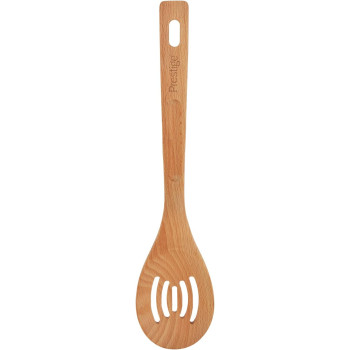 Prestige Wooden Slotted Spoon, Brown (PR51173)
