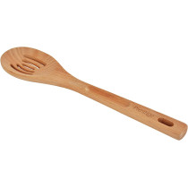 Prestige Wooden Slotted Spoon, Brown (PR51173)