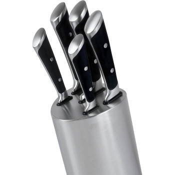 Prestige 5 Pieces Knife Block Set, Black (PR51375)