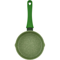 Prestige Essentials Granite Non-Stick Milk Pan Cast Aluminium Cookware - Green, 14Cm