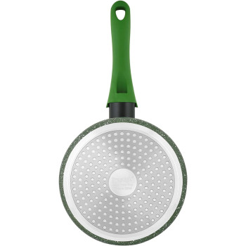 Prestige Essentials 18Cm Milk Pan Granite Non-Stick Aluminium, Green