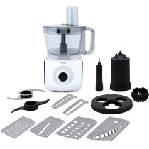 Prestige Food Processor, 3.5 Ltr Bowl, 100 Watts Digital, 10 In One Functions, Silver