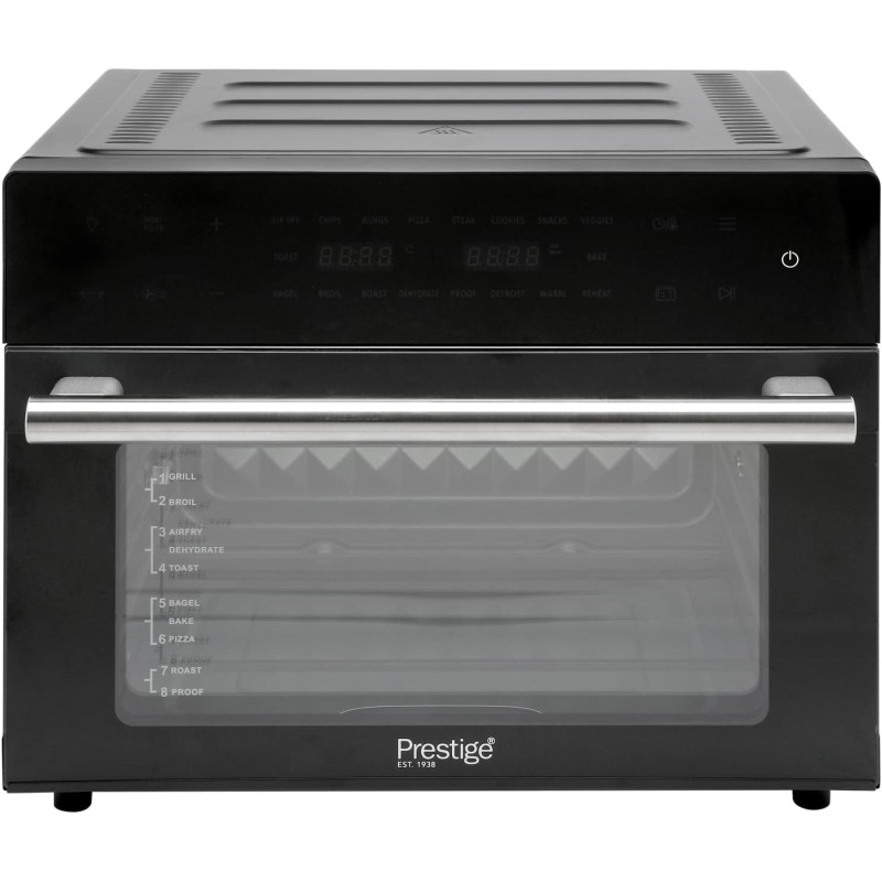 Prestige Air Oven, Digital, 30 Ltr With Timer, 21 Preset Programs, One Touch Panel Display