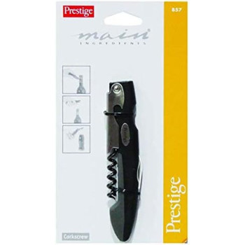 Prestige Waiters Corkscrew Black Pr857