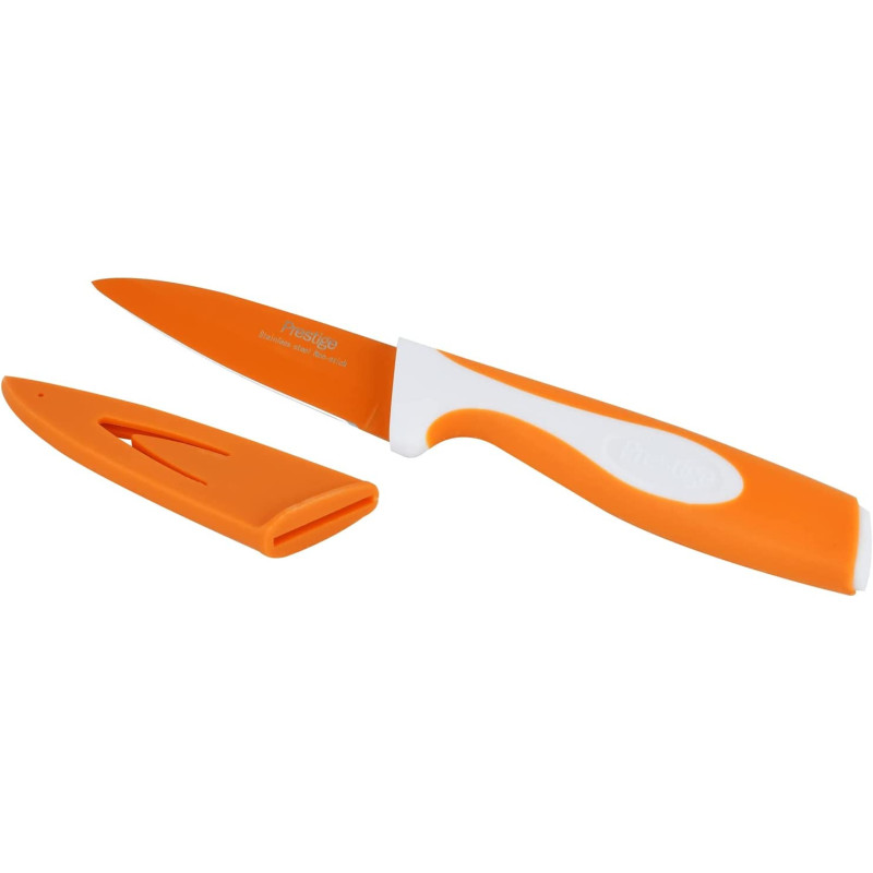 Prestige Vibro Paring Knife, 8.5 Cm, Orange
