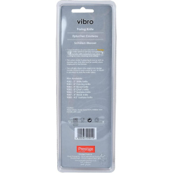 Prestige Vibro Paring Knife, 8.5 Cm, Orange
