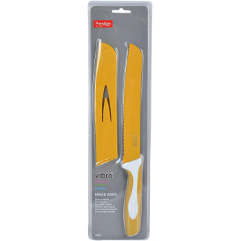 Prestige Bread Knife, 8 Inch, 20 Cm, Yellow