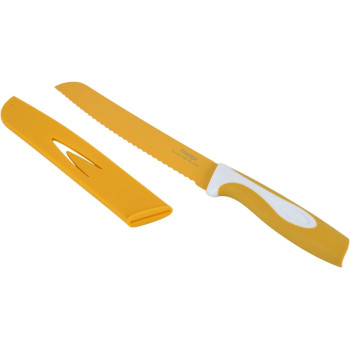 Prestige Bread Knife, 8 Inch, 20 Cm, Yellow
