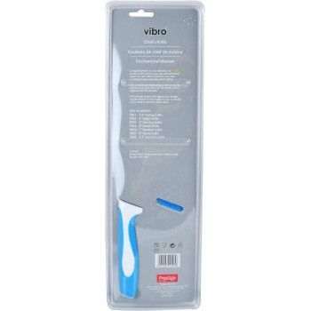 Prestige Vibro Chef Knife, 20 Cm, Blue