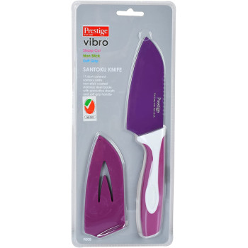 Prestige Santoku Knife, 11.6 Cm, Purple