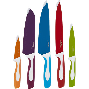 Prestige Vibro 5 Pieces Colorful Knife Set, Mulricolor