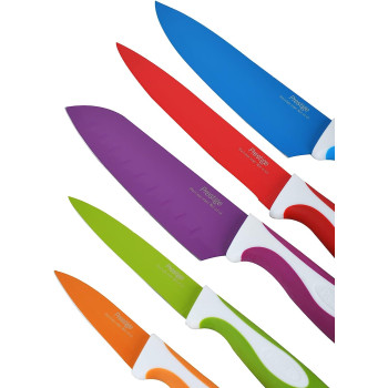 Prestige Vibro 5 Pieces Colorful Knife Set, Mulricolor