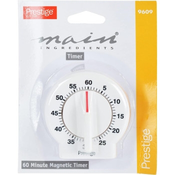 Prestige Magnetic Mechanical Timer, White