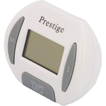 Prestige Pr9610 Digital Timer, White, 11.6 Cm X 14.4 Cm X 2.6 Cm