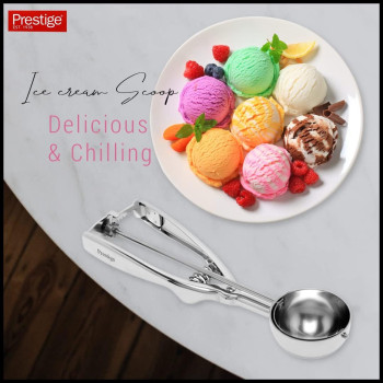 Prestige Ice Cream Scoop, Silver, Pr9620