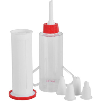 Prestige Icing Set With 5 Nozzles, White