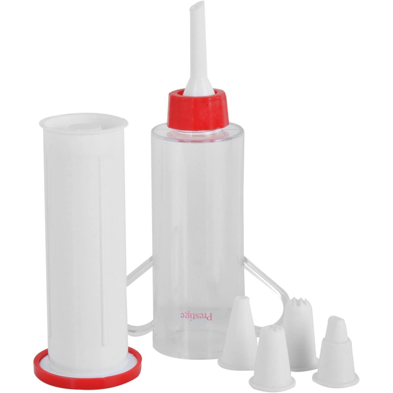 Prestige Icing Set With 5 Nozzles, White