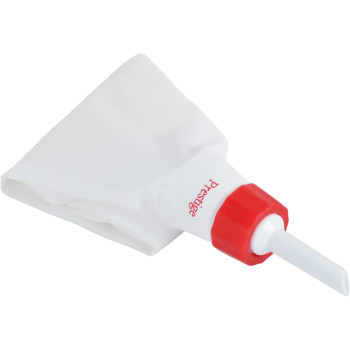 Prestige Icing Bag With 6 Nozzles, White