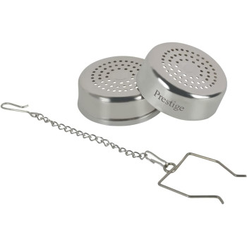 Prestige Drum Shape Tea Infuser, Silver