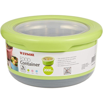 Winsor Stainless Steel Food Container - Green