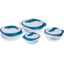 Winsor Preimier Parisa Thermo Container 4 Piece Set, Red