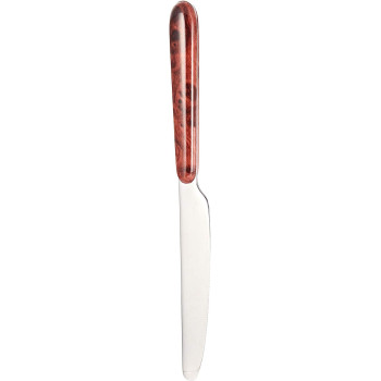 Winsor Stainless Steel Walnut Handle Dessert Knive,Silver