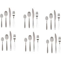 Winsor 24-Piece Stainless Steel Cutlery Set With Stand Wr3000-24