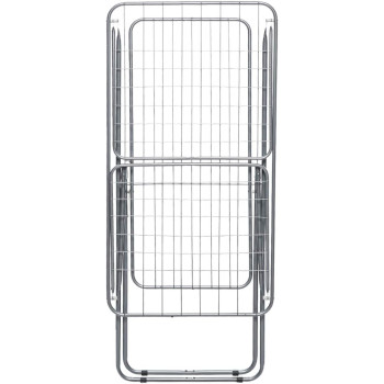 Winsor Double Layer Steel Clothes Dryer, Silver - 51118