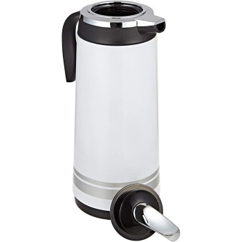 Winsor Elegant 1 Liter Vacuum Flask, White Wr51241W