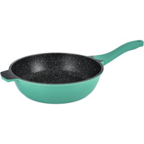 Winsor Cast Aluminium Granite Long Lasting Cookware, 9 Pieces, Green